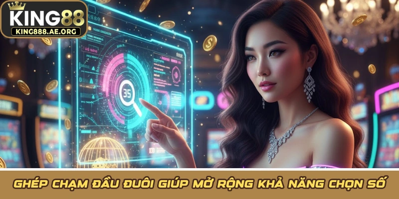 Ghép chạm đầu đuôi giúp mở rộng khả năng chọn số Ghép chạm đầu đuôi giúp mở rộng khả năng chọn số
